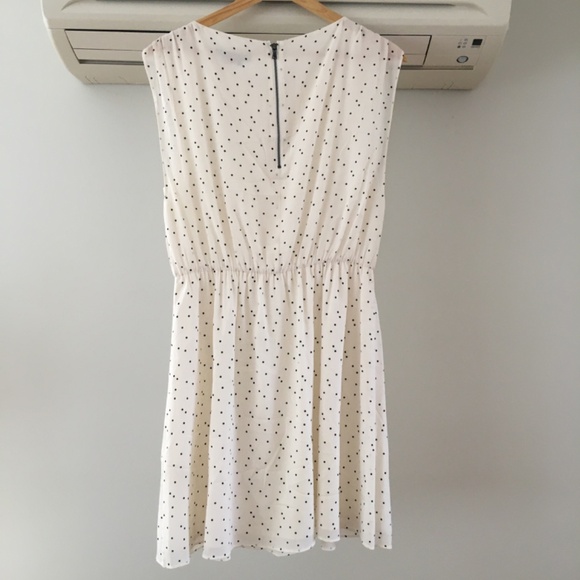 Alice + Olivia silk polka dot dress Sz medium - Picture 2 of 8
